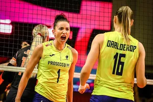 Ngôi sao Gabi xuất sắc giúp Conegliano lội ngược dòng đánh bại Osasco 3-1.