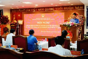 Hội nghị nâng cao hiệu quả thu hồi tài sản bị chiếm đoạt, thiệt hại trong các vụ án tham nhũng, kinh tế, do Viện KSND TPHCM tổ chức