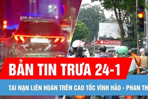 Bản tin trưa 24-1: Tai nạn liên hoàn trên cao tốc | Bí quyết vượt qua "nỗi sợ đèn đỏ"