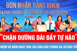 Kỷ niệm 50 năm Ngày Báo Sài Gòn Giải Phóng xuất bản số đầu tiên