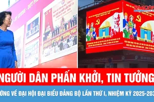 Người dân phấn khởi, tin tưởng trước thềm Đại hội đại biểu Đảng bộ TPHCM nhiệm kỳ 2025-2030