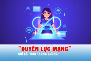 Quyền lực mạng chỉ là "hoa trong gương"