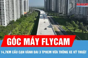 Vành đai 3 TPHCM nhìn từ trên cao 