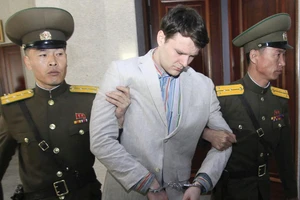 Otto Warmbier, một sinh viên Mỹ cũng đang bị giam giữ tại Triều Tiên. Ảnh: Getty