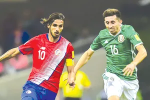 Mexico (phải) đang có thành tích tốt trong các trận đấu giao hữu dưới triều đại HLV Osorio.