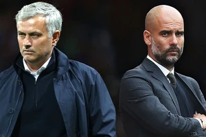 Premier League đang hy vọng vào những nhà cầm quân hàng đầu Pep Guardiola (phải) và Jose Mourinho.