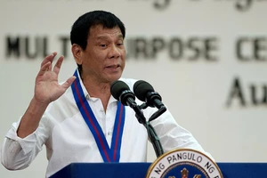 Tổng thống Philippines Rodrigo Duterte. Ảnh: REUTERS