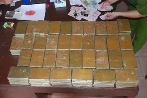 Bắt giữ xe tải vận chuyển trái phép lượng ma túy cực lớn
