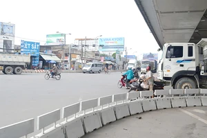 Ngã tư Vũng Tàu - điểm đầu QL51 giao với QL1 đang là ‘điểm đen” giao thông