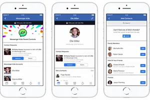 Facebook giới thiệu ứng dụng Messenger dành riêng cho trẻ em