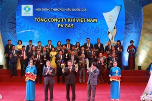 PV GAS được vinh danh tại Thương hiệu Quốc gia 2018