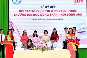 Lễ ký kết giữa ĐH Đồng Tháp và Hội đồng Anh