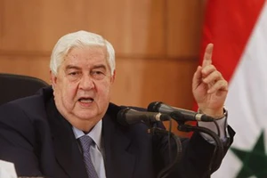 Ngoại trưởng Syria Walid al-Moualem. Nguồn: ejinsight.com