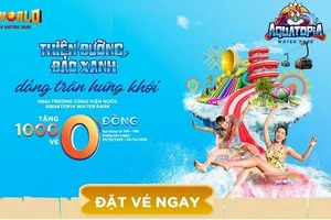 Săn vé 0 đồng trải nghiệm công viên nước 'khủng' nhất khu vực: Không bây giờ thì bao giờ!?