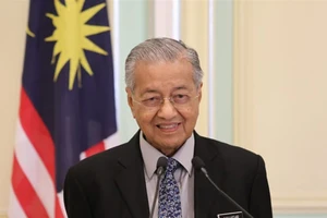 Thủ tướng Malaysia Mahathir. Ảnh: REUTERS 