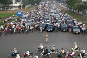 Hà Nội phân luồng giao thông trong ngày 14 và 15-8