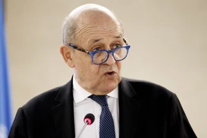 Ngoại trưởng Pháp Jean-Yves Le Drian. Nguồn: EPA/EFE