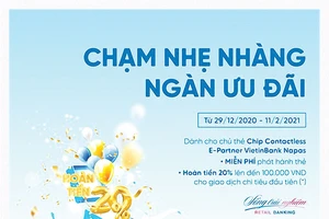 Chạm nhẹ nhàng - Ngàn ưu đãi cùng thẻ VietinBank