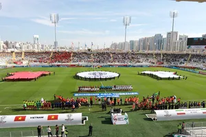 Đội tuyển Việt Nam từng đến UAE tham dự Asian Cup 2019. Ảnh: P.MINH