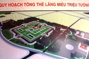 Quy hoạch tổng thể lăng miếu Triệu Tường