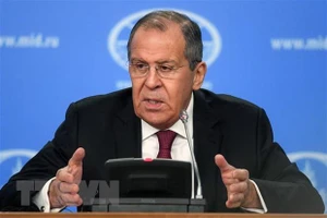 Ngoại trưởng Nga S.Lavrov. Nguồn: TTXVN