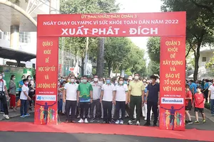Tập đoàn Xây dựng Hòa Bình hưởng ứng ngày chạy Olympic vì sức khỏe toàn dân
