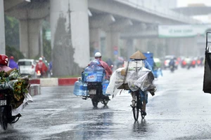 Bắc bộ và Trung bộ bước vào đợt mưa lớn kéo dài 