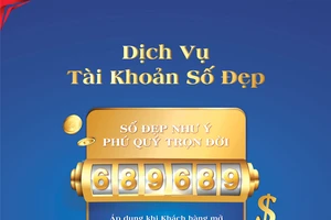 SCB triển khai dịch vụ Tài khoản Số đẹp