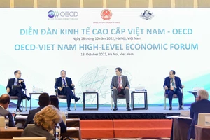 Diễn đàn kinh tế cao cấp Việt Nam-OECD năm 2022. Nguồn: VGP