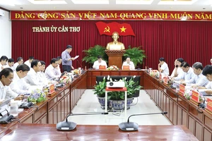 Toàn cảnh buổi làm việc