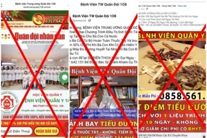 Các trang fanpage mạo danh Bệnh viện 108