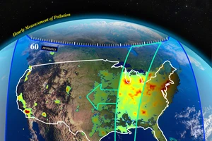  Hình ảnh đo độ ô nhiễm ở Mỹ từ Tempo