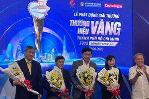 Phát động giải thưởng Thương hiệu vàng TPHCM năm 2023