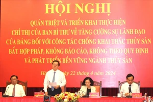 Quyết tâm thực hiện gỡ cảnh báo “thẻ vàng” với ngành thủy sản trong năm 2024