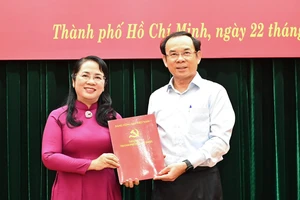 Đồng chí Trần Kim Yến làm Chủ nhiệm Ủy ban Kiểm tra Thành ủy TPHCM