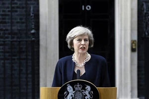 Thủ tướng Anh Theresa May. Ảnh: AP