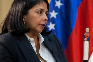 Ngoại trưởng Venezuela Delcy Rodriguez. Nguồn: acn.com.ve