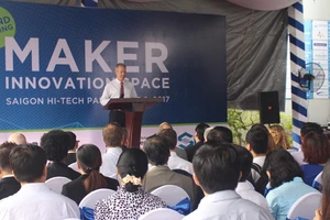 Lễ Khai Trương Maker Space - Không gian Đổi mới cho Nhà Sáng chế. Ảnh: shtp