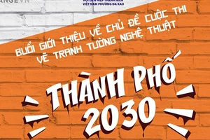 Thi vẽ tranh tường nghệ thuật “Thành phố 2030” 