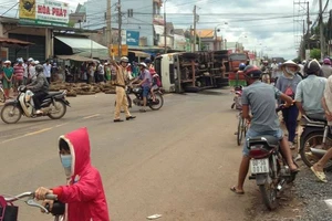 Hình hiện trường vụ tai nạn