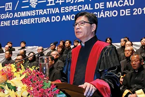 Ho Chio Meng thời là Trưởng công tố Đặc khu hành chính Macau (Trung Quốc) từ 1999-2014. Ảnh: MACAU DAILY TIMES