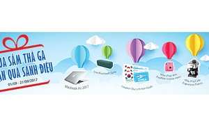 Mua sắm thả ga - nhận quà sành điệu