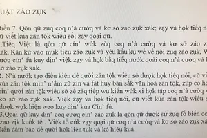 Vài suy nghĩ về cách phát âm chuẩn tiếng Việt