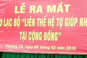 Chỗ dựa cho người cao tuổi
