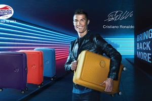 Va li American Tourister chọn Cristiano Ronaldo làm đại sứ thương hiệu