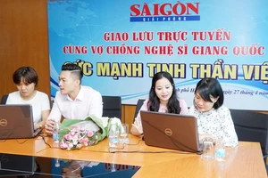 Giao lưu trực tuyến với nghệ sĩ Giang Quốc Cơ và người bạn đời MC Hồng Phượng