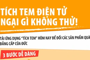 Co.opmart tiếp tục chương trình tích tem đổi quà 