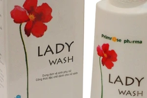 Đình chỉ lưu hành, thu hồi dung dịch vệ sinh phụ nữ Lady Wash