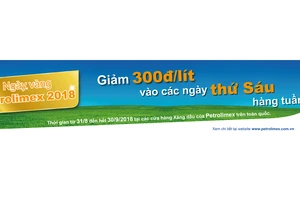 Petrolimex giảm 300 đồng /lít xăng dầu tri ân khách hàng