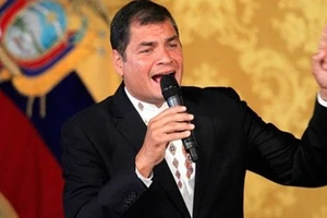 Cựu Tổng thống Ecuador Rafael Correa. Ảnh: Reuters